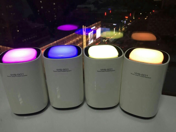 LOA BLUETOOTH WS-S01 LED CẢM ỨNG 1