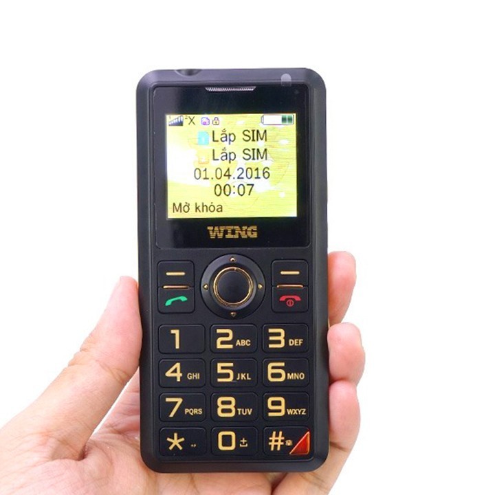 Điện thoại cho người già Wing mẫu mới ra mắt 2018 2