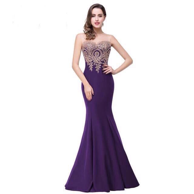 Đầm Dạ Hội Đuôi Cá D018 (Mã SP: D018)