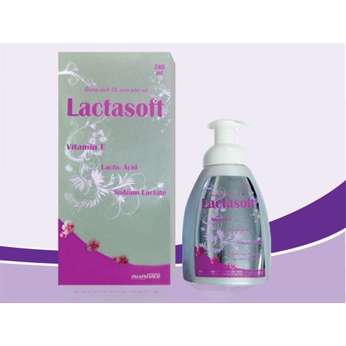 Dung dịch vệ sinh phụ nữ Lactasoft - dạng bọt - 240ml