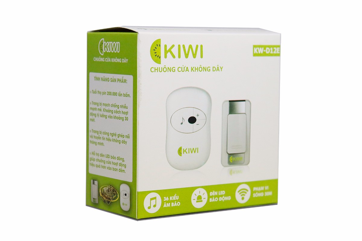 Chuông cửa không dây Kiwi KW-D12E