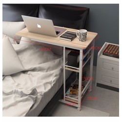 BÀN LÀM VIỆC CHÂN LỆCH CÓ BÁNH XE 2 NGĂN ĐỂ ĐỒ 9214