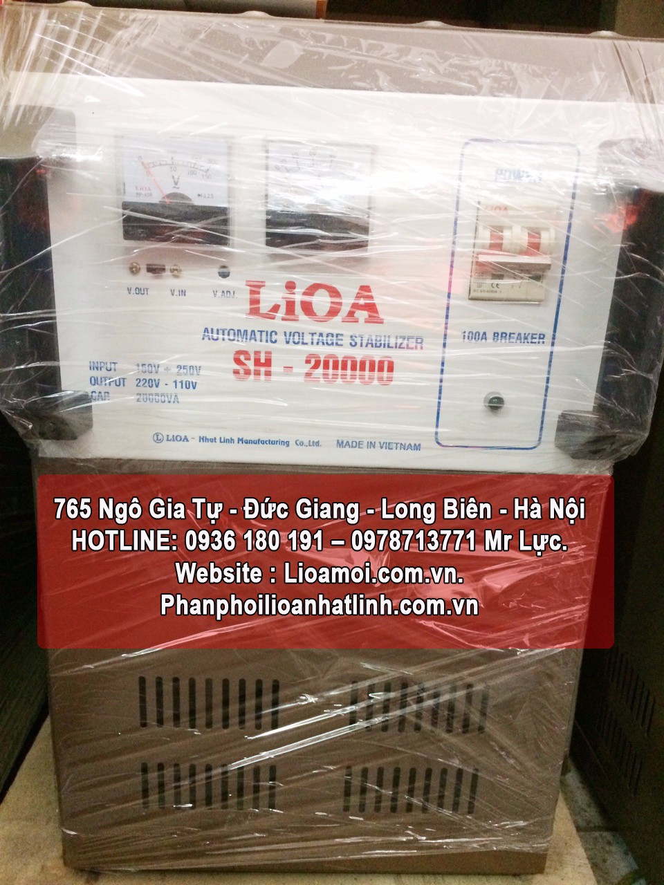 Ổn áp Lioa SH20000 (SH-20000) - 20KVA