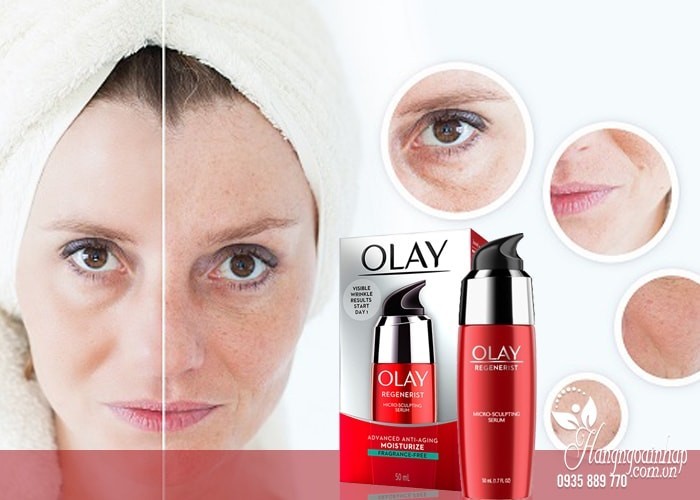 Serum Tái Tạo Da - Chống Lão Hóa Olay Regenerist Micro-Sculpting Serum 4