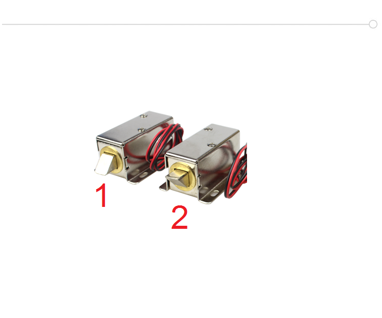 Chốt khóa điện DC 12V loại to 2