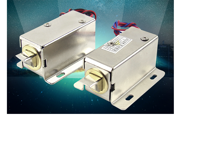 Chốt khóa điện DC 12V loại to 1