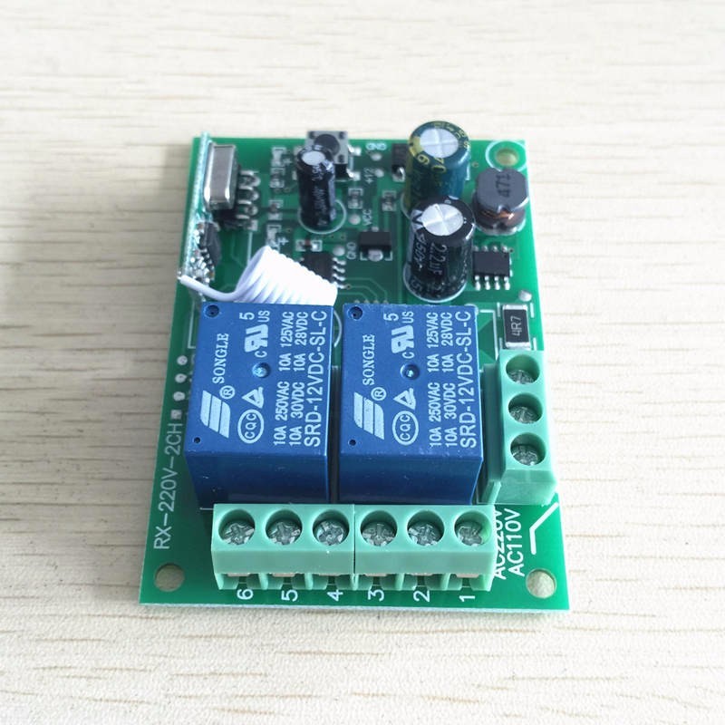 Bộ điều khiển từ xa 2 kênh 220V 2