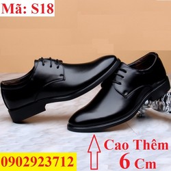 Giày Nam Tăng Chiều Cao  Thanh Lịch - S18
