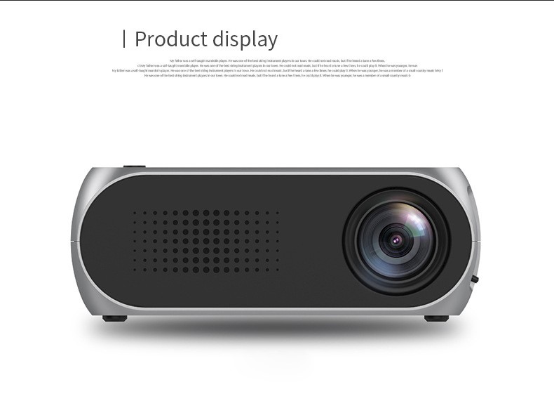 Máy chiếu Mini | Máy chiếu Mini LEJIADA YG320 , 1080P 24W (Mã SP: 9271)