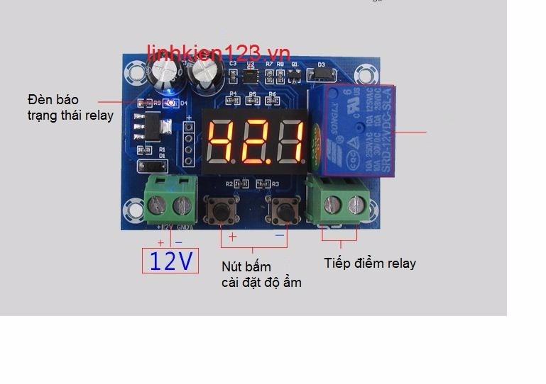 Bộ điều khiển theo độ ẩm XH-M451 1