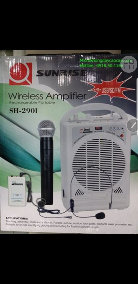 Máy trợ giảng Sunrise SH-290I