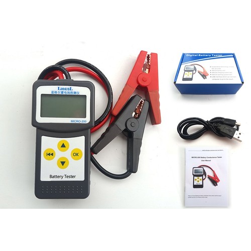 Máy đo nội trở acquy - Bộ test ắc quy - Kiểm tra chất lượng Lancol 200