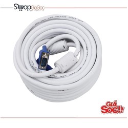 Dây VGA 2 đầu chống nhiễu 20m
