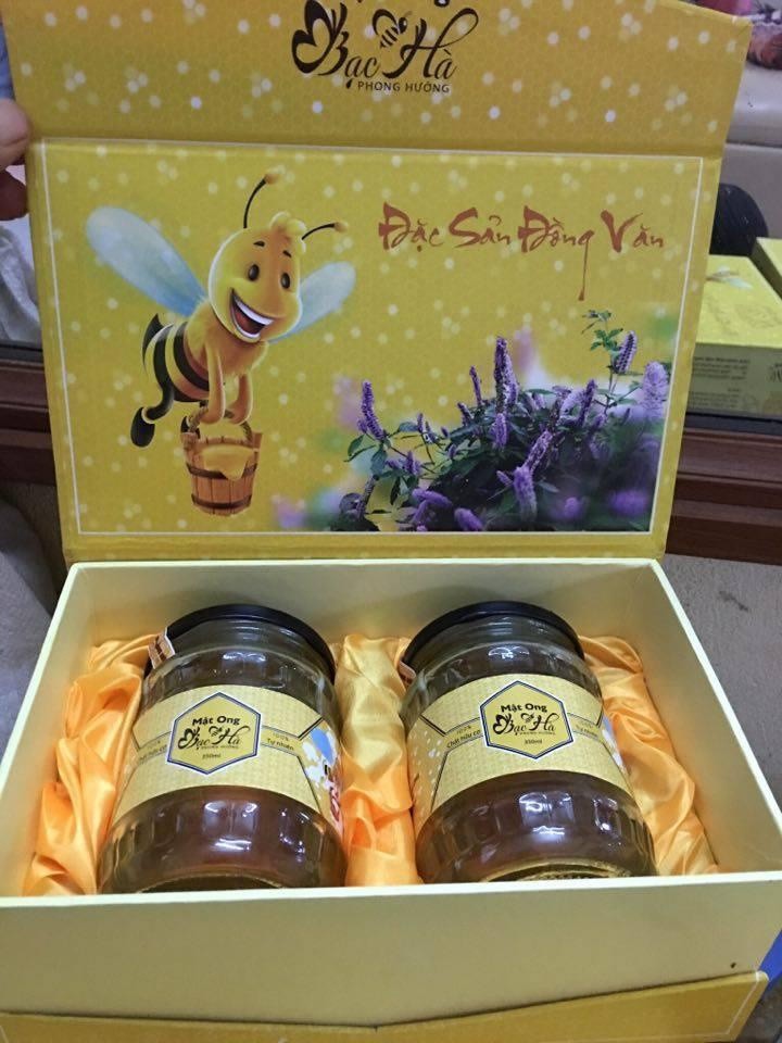 Mật ong bạc hà 350ml - Đặc sản cao nguyên đá Đồng Văn 2