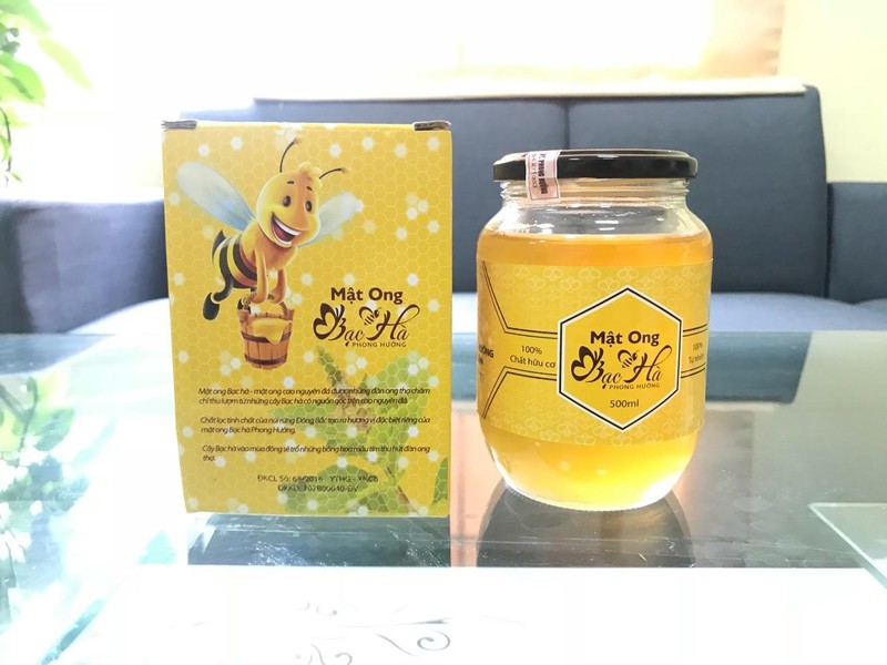 MẬT ONG HOA BẠC HÀ CHAI 500Ml - ĐẶC SẢN CAO NGUYÊN ĐÁ HÀ GIANG 1