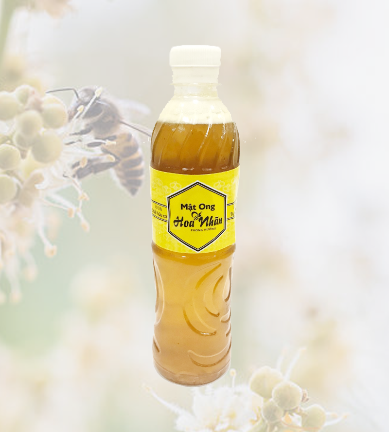Mật ong hoa nhãn nguyên chất 500ml - Đặc sản tại Hưng Yên 2