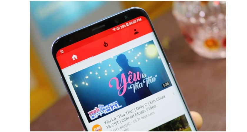 samsung a8 plus xanh dương xách tay giá hot - 3