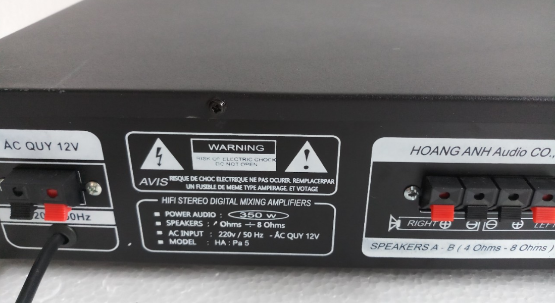 Amply mini Oriole 350W (Mã SP: PA5 350W)