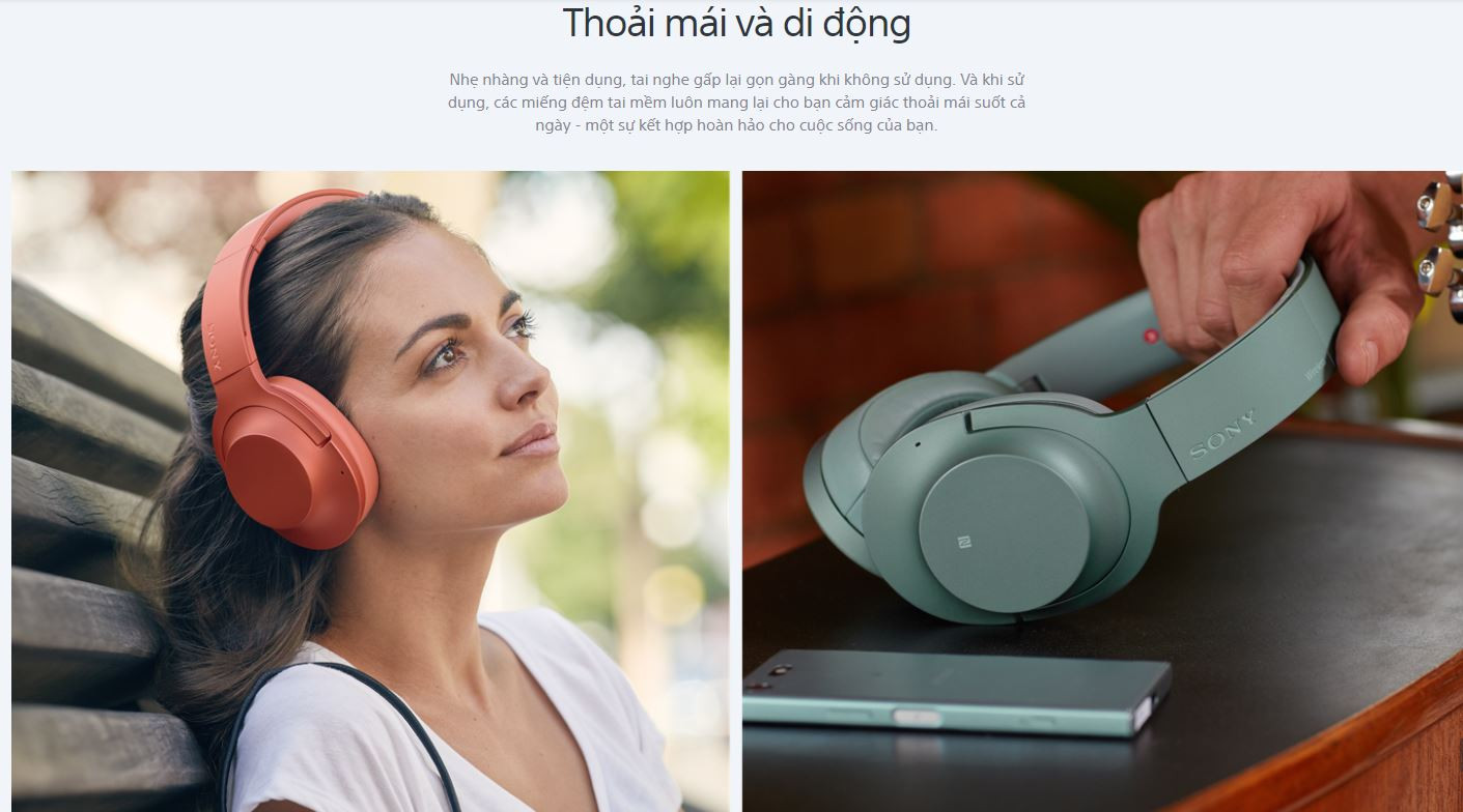Tai nghe Sony WH-H900N