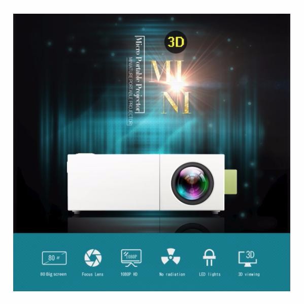 Máy chiếu mini YG-310 Full HD 1080p (Mã SP: Máy chiếu mini YG-310)