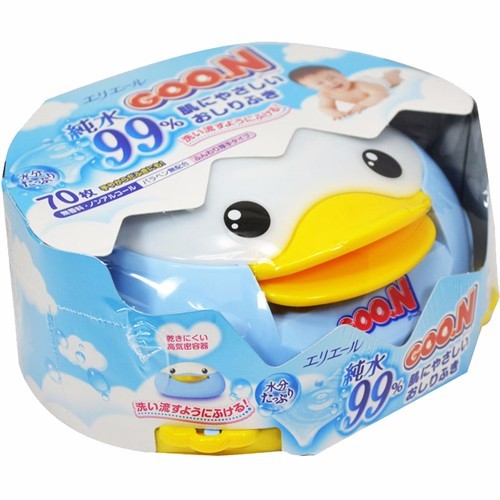 Khăn giấy ướt Goon hộp Vịt 70 tờ