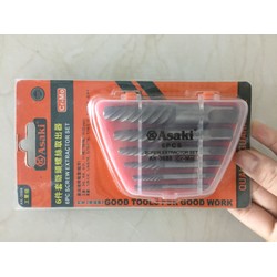 Bộ 6 vít vặn ốc gãy asaki