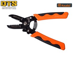 Kìm tuốt dây tự bung asaki ak 9100 6inch 165mm
