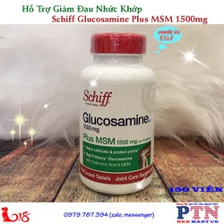 Thuốc Bổ Khớp Schiff Glucosamine Plus Msm - 1500mg , 200 viên