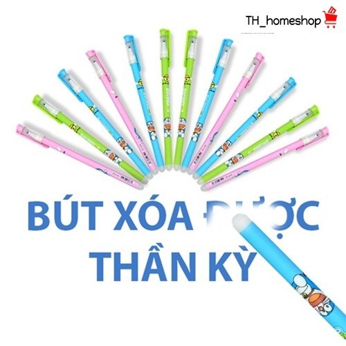 Hộp 12 bút mực xoá được doremon