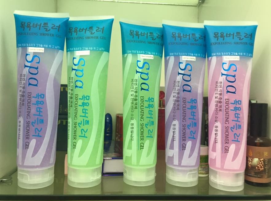Combo 2 Gel tắm tẩy tế bào chết Spa (Mã SP: SPA1)