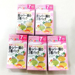 Bột ăn dặm Wakodo cho bé từ 5 tháng (Nhật)