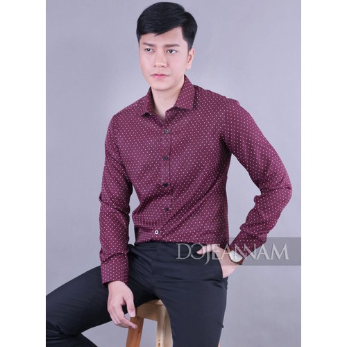 5509497 , 9253743 , 15_9253743 , 320000 , Ao-so-mi-do-do-cham-bi-15_9253743 , sendo.vn , Áo sơ mi đỏ đô chấm bi Áo sơ mi đỏ đô chấm bi