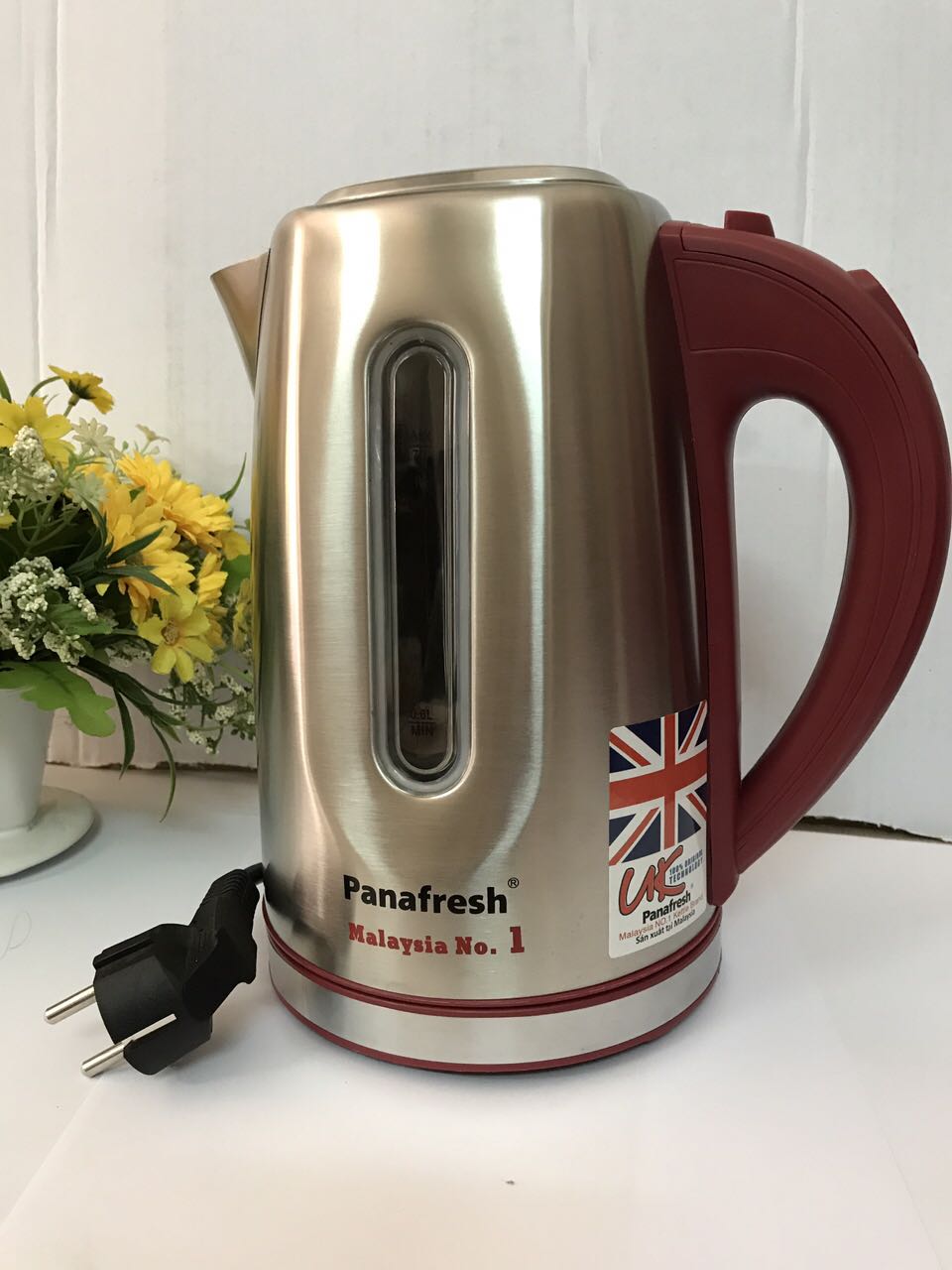 Bình ca ấm nấu nước siêu tốc Panafresh Kettle SK 178 Inox (Mã SP: 005)