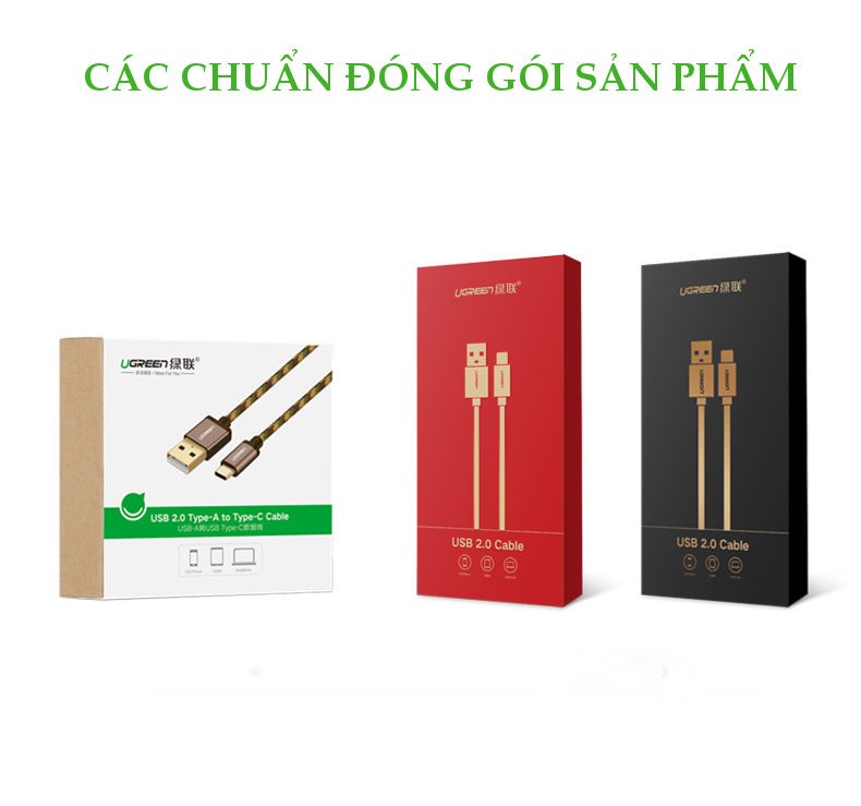 Cáp sạc USB Lightning 1m Ugreen UG-40479 cho iPhone 5/6/7 Plus, iPad