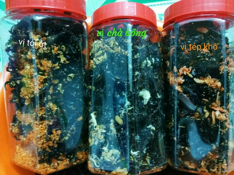 Rong biển cháy tỏi 60G