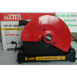Mua ngay Máy Cắt| Máy cắt sắt bàn Hatto 355B| máy cắt sắt nhập khẩu