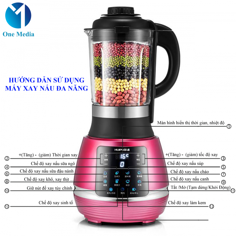 Máy xay nấu đa năng Haipai 10