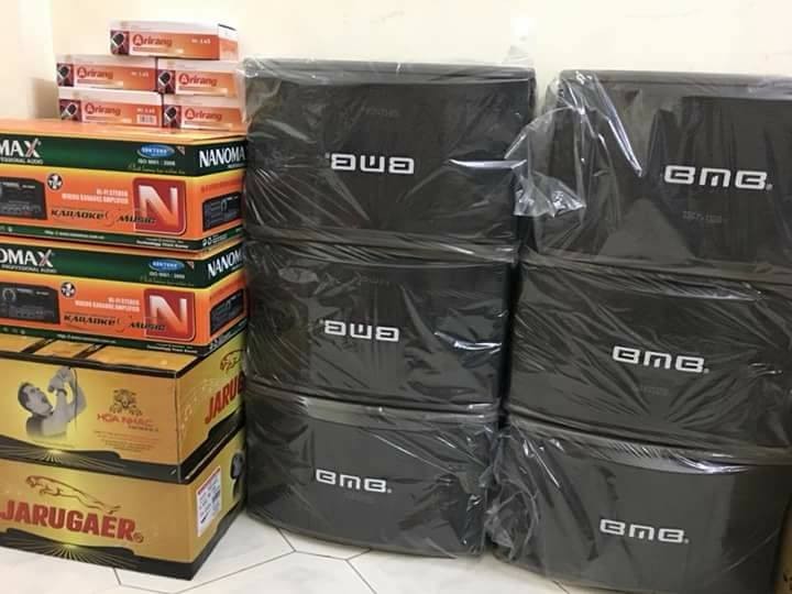 Sản phẩm dàn karaoke: Loa, âm ly, sup, lọc, vang, mic. Âm Thanh Hà Nội - 2