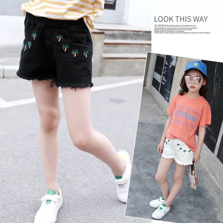 QUẦN SHORT JEAN BÉ GÁI SIZE ĐẠI 5