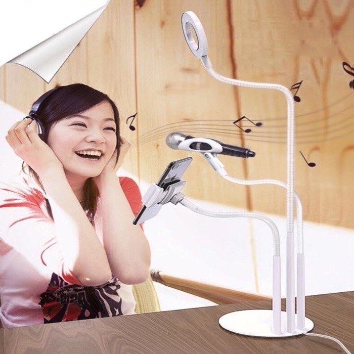 Bộ giá đỡ Livestream có đèn Led Bộ Giá đỡ Livestream Có Đèn Led Cao Cấp 36