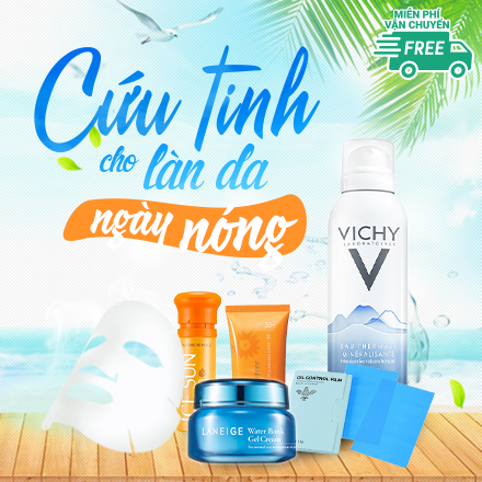 Cứu tinh làn da ngày nóng