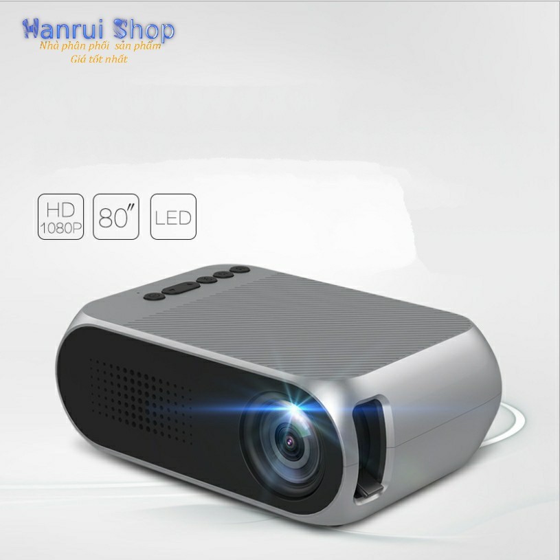 Máy chiếu mini YG320 led nhỏ gọn 1080p (Mã SP: yg320)