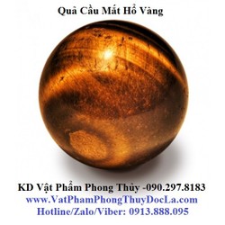 Quả Cầu Mắt Hổ Vàng: Tăng Vận Khí - Kích Tài Lộc