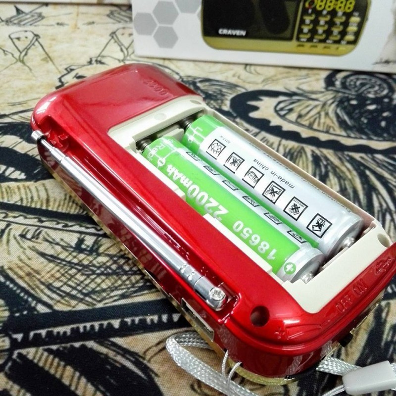 Loa Nghe Nhạc Usb Thẻ Nhớ FM Craven CR-836 4