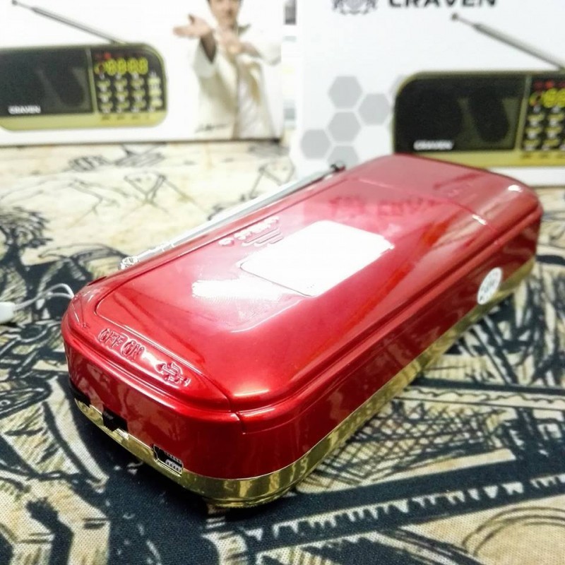 Loa Nghe Nhạc Usb Thẻ Nhớ FM Craven CR-836 8