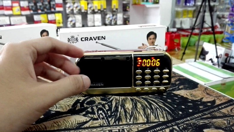 Loa Nghe Nhạc Usb Thẻ Nhớ FM Craven CR-836 6