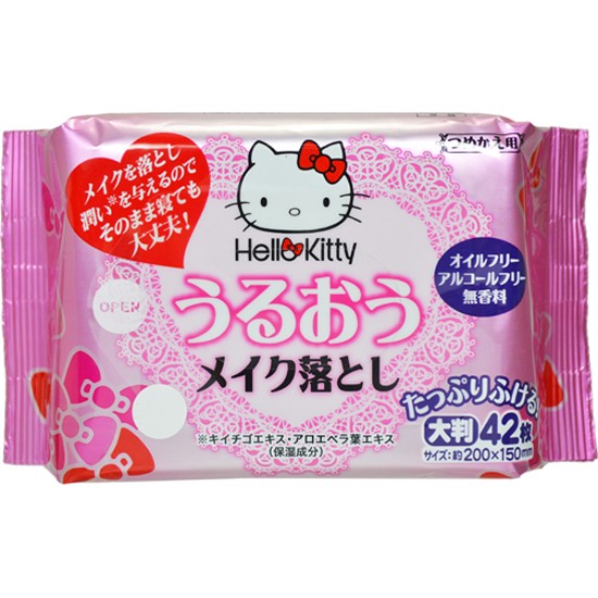 Giấy Ướt Tẩy Trang Lec Hello Kitty E344 42 Tờ