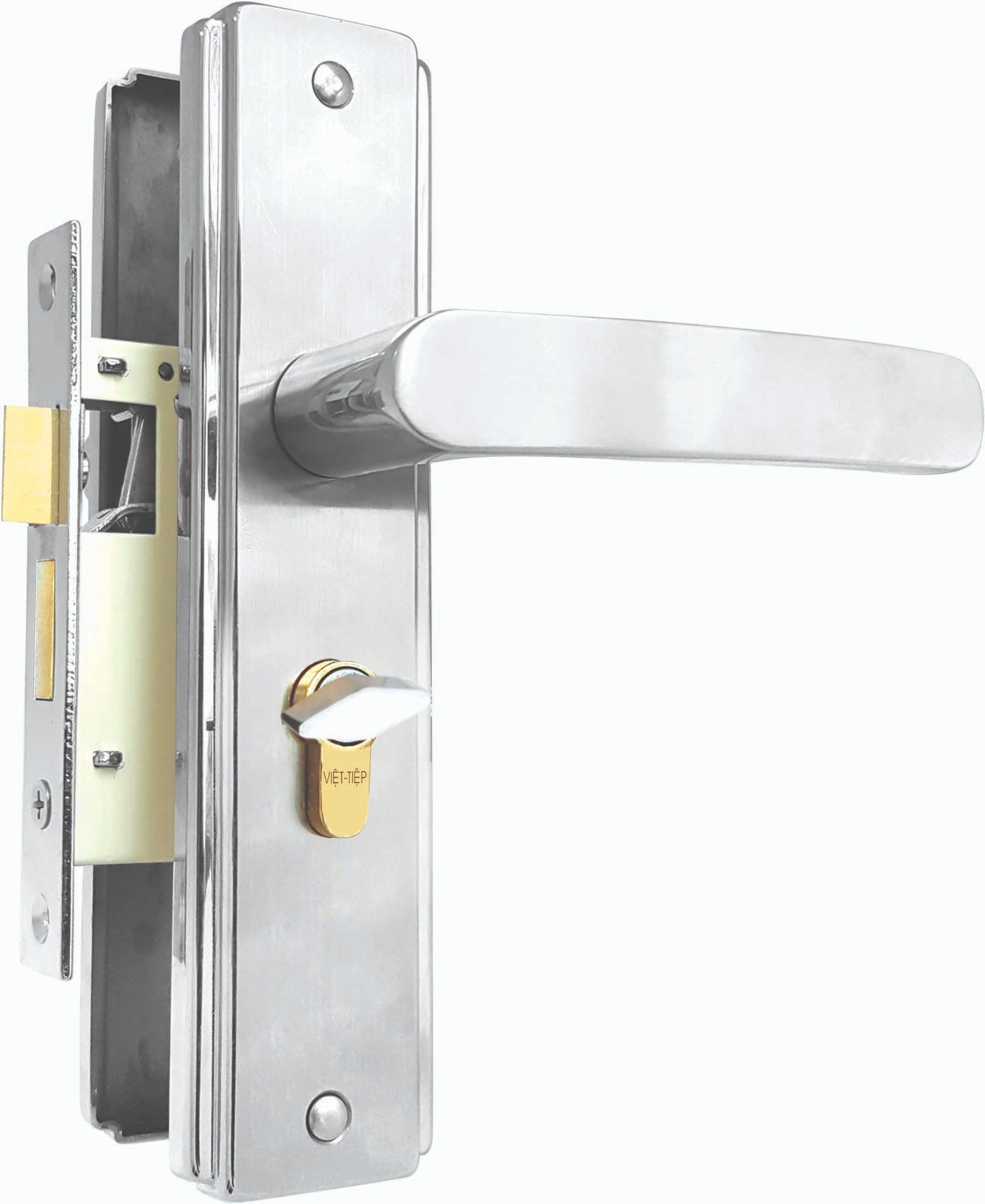 Khóa cửa Việt Tiệp tay gạt 04513