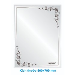 Gương soi Kibath TT213A, 500x700mm
