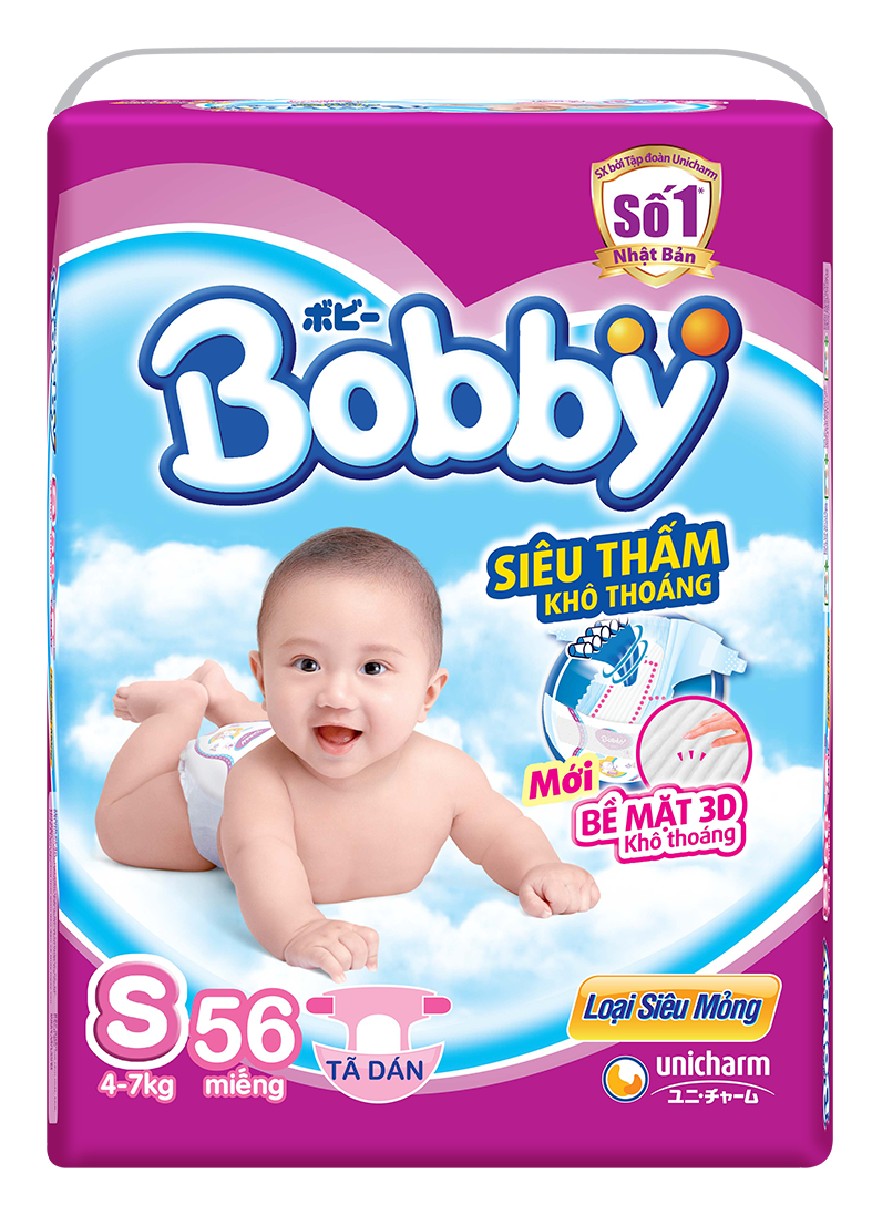BỈM DÁN BOBBY S54 MẪU MỚI TẶNG 6 MIẾNG QUẦN M